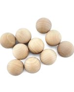 2-inch wood balls for crafts