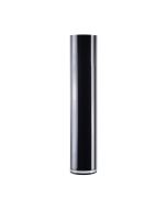 black glass cylinder vases