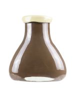 brown decorative vase