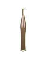 brown slim decorative vases