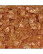 Crushed Orange Gravel 0.2" Vase Fillers (28 lbs and 48 lbs)
