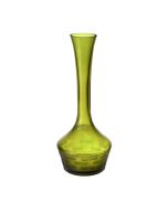 olive green teardrop glass vases bud vase floral art glass
