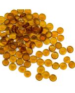 glass vase filler flat aquarium gem stones amber
