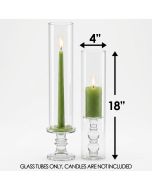 glass hurricanes candle holder chimney tubes shades