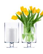10 inches pedestal stemmed candle holder