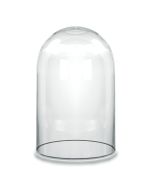 H-15" x 10"glass dome cloche