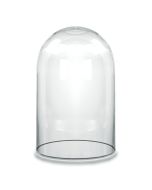 H-10.5 D-6" inches glass domes cloche