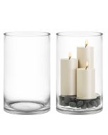 large glass cylinder vases
