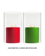 glass hurricanes candle holder chimney tubes shades