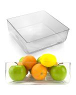 glass square vases wide opening 