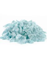 Frosted Light Blue Sea Glass Crushed Vase Filler Aquarium Nautical Decor