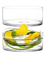 10 inches glass cylinder vases centerpieces