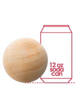 Natural Wooden Balls Craft Balls for DIY Jewelry Making