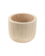 Wood Cylinder Planters Vases