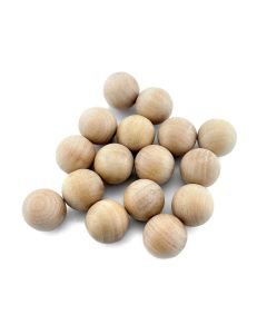 1-inch wood balls for crafts