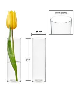 glass bud vases