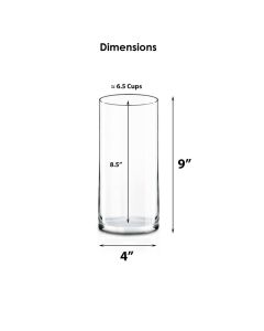 glass cylinder vases wholesale