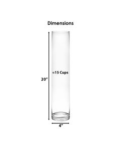 glass cylinder vases