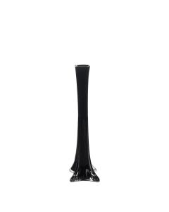 black glass eiffel tower vases