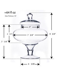 candy buffet apothecary jars set of 3