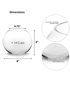 glass bubble bowl