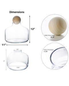glass terrarium vase