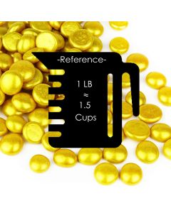glass flat marble vase filler beads silver gold Christmas accessories