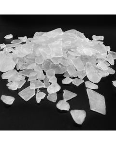 Frosted Clear or Green Sea Glass Vase Filler (Pack of 18 LBS)