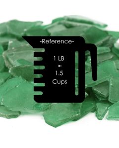 Sea Glass Flat Vase Filler table scatters
