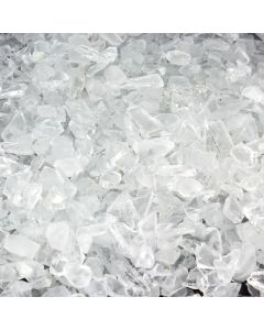 clear glass gravel vase fillers