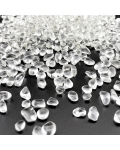 28 lbs Aquarium Gravel Clear Tumbled Glass Bead Gem Stones