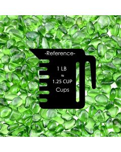 green glass gravel gemstones aquarium glass vase filler succulent bottom landscaping