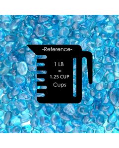 glass gravels tumbled  Fish tank landscaping glass rock for jewelry making garden decoration gem glass chip rock jewelry 