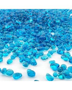 glass gravels tumbled Fish tank landscaping glass rock for jewelry making garden decoration gem glass chip rock jewelry