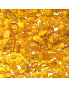 28 lbs Aquarium Gravel Orange Tumbled Glass Bead Gem Stones