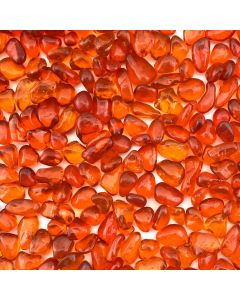 28 lbs Aquarium Gravel Red Orange Tumbled Glass Bead Gem Stones