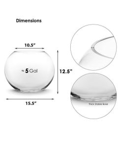 glass bubble bowl
