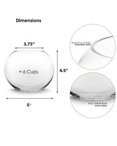 glass bubble bowl