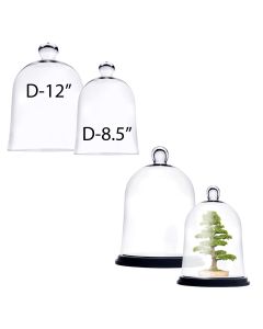 glass cloches domes