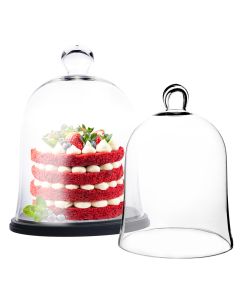 glass cloches domes