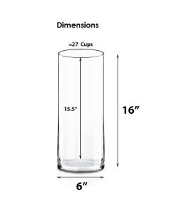 glass cylinder vases