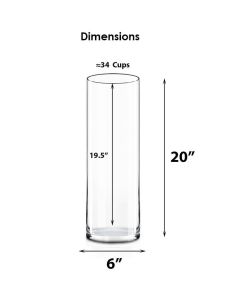 glass cylinder vases wholesale