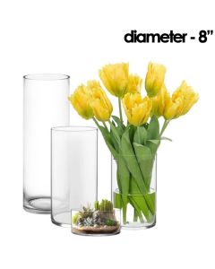 glass cylinder vases