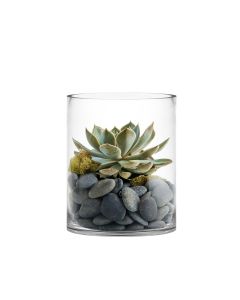 12 inches diameter glass cylinder vases