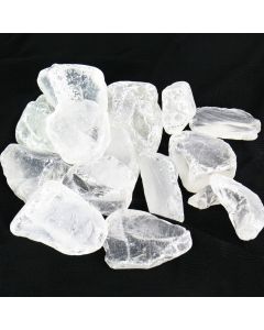 Frosted Clear Sea Glass Large Crushed Vase Filler Aquarium Nautical Decor