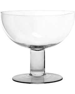 glass fruit bowls pedestal footed