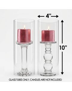 glass hurricanes candle holder chimney tubes shades