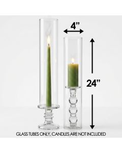 glass hurricanes candle holder chimney tubes shades