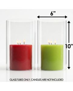 glass hurricanes candle holder chimney tubes shades