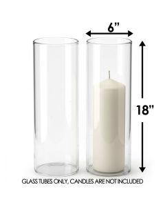 glass hurricanes candle holder chimney tubes shades